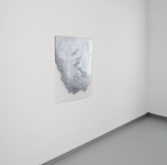 TransMark06, 2015, Lackmarker, Transparentpapier, 100 x 70 cm